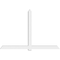 Ekena Millwork Eugene Architectural Grade PVC Gable Bracket, 108"W x 72"H x 6"D x 6"F, 16/12 Pitch GBP108X72X0606EUG00 - alternate 5